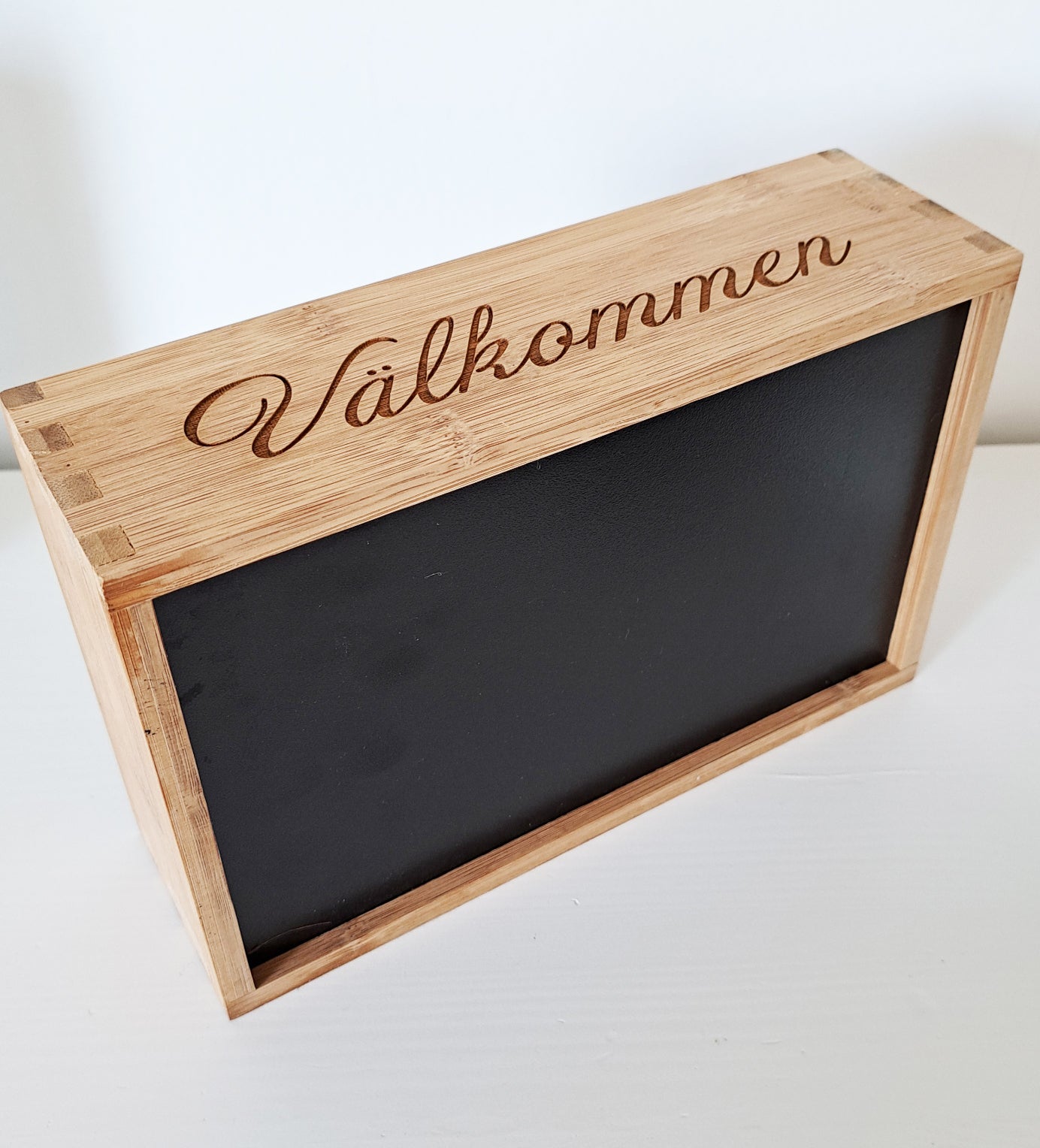 Förvaringslåda i bambu