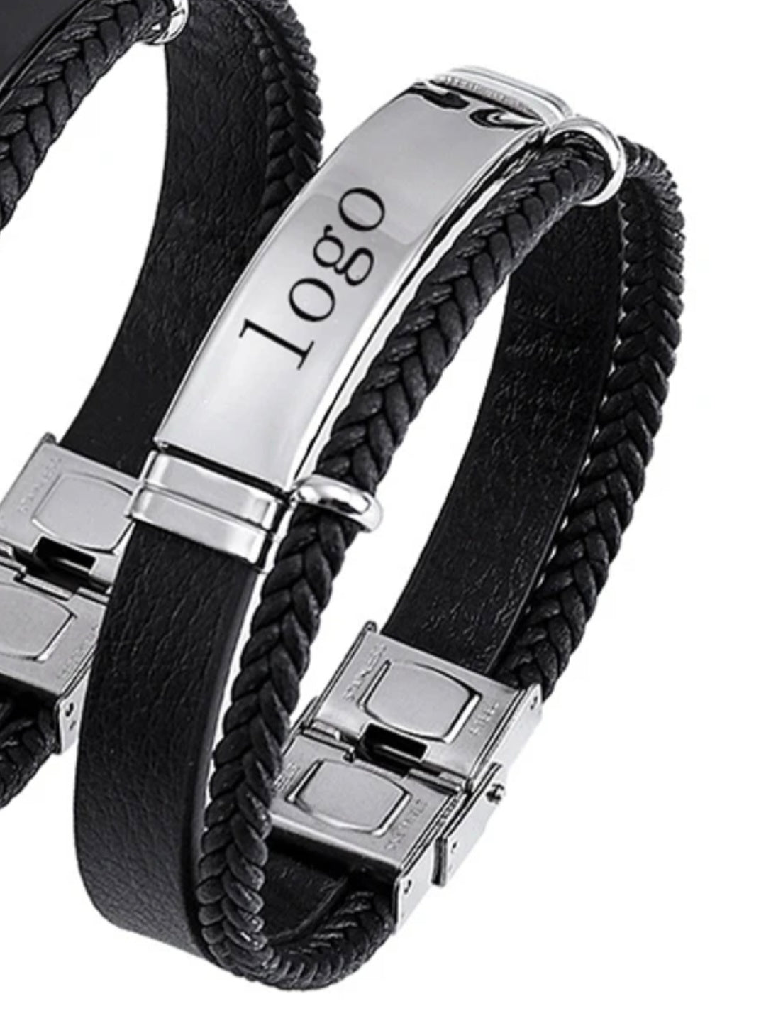 Läderarmband dual